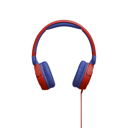 JBL Jr310 - Red - Kids on-ear Headphones - Front